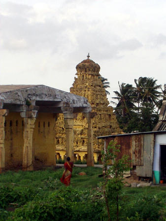 Alter Tempel in Courtrallam
