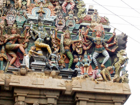 Madurai Menakshi south gopuram