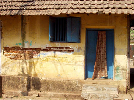 typical house in Fort Cochin