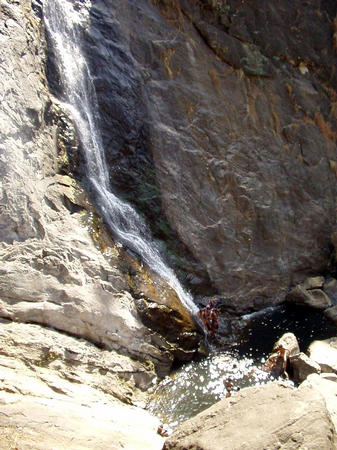 big waterfall in Kerala