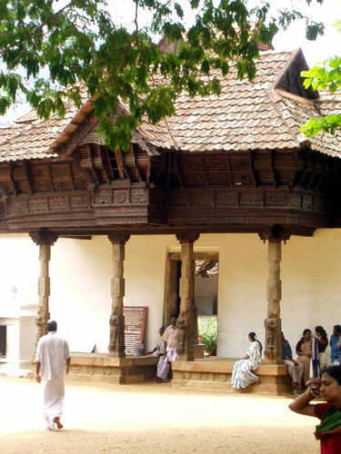 The Padmanabhapuram palace -- entry to the palace