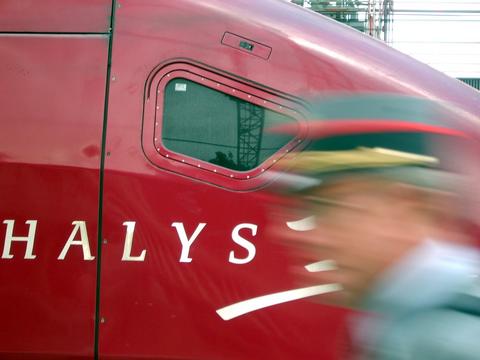 Thalys auf Durchfahrt