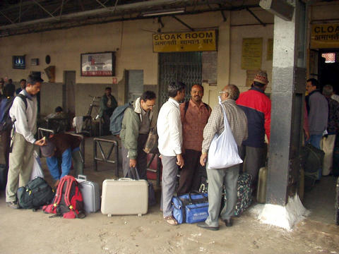 Delhi train station