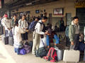 Delhi train station