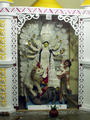 the Durga idol