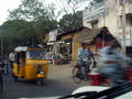 Strassenszene auf dem Weg nach Madras