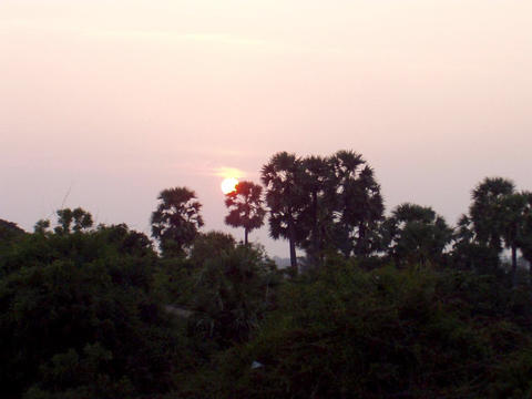 Sunset Mahabalipuram