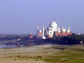 Blick zum Taj Mahal